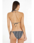 Calvin Klein Triangle Bikini Top Print KW0KW02079-0GL, Γυναικείο Μαγιό Τοπ με λογότυπο, MONOGRAM BLACK